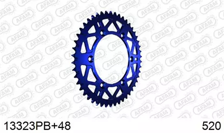 Звезда задняя AFAM 13323PB+48 для мотоцикла