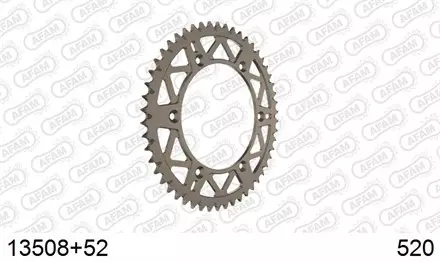 Звезда задняя AFAM 13508+52 для мотоцикла