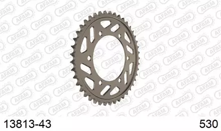 Звезда задняя AFAM 13813-43 для мотоцикла