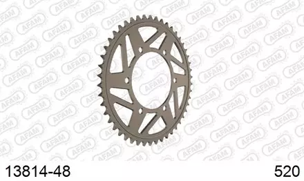 Звезда задняя AFAM 13814-48 для мотоцикла