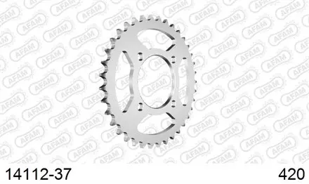 Звезда задняя AFAM 14112-37 для мотоцикла