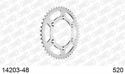 Звезда задняя AFAM 14203-48 для мотоциклов