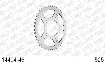 Звезда задняя AFAM 14404-46 для мотоциклов