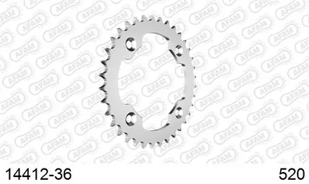 Звезда задняя AFAM 14412-36 для мотоцикла