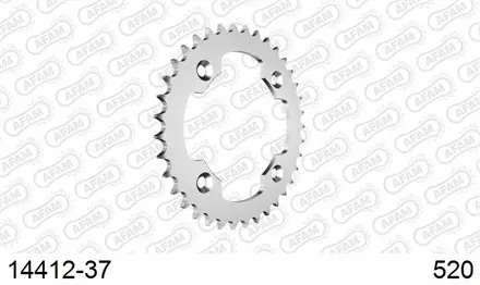 Звезда задняя AFAM 14412-37 для мотоцикла