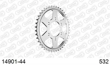 Звезда задняя AFAM 14901-44 для мотоциклов