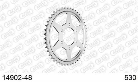 Звезда задняя AFAM 14902-48 для мотоциклов