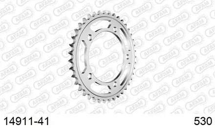 Звезда задняя AFAM 14911-41 для мотоциклов