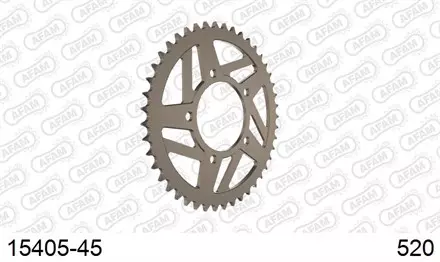 Звезда задняя AFAM 15405-45 для мотоцикла
