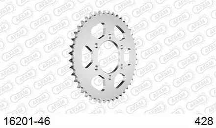 Звезда задняя AFAM 16201-46 для мотоцикла