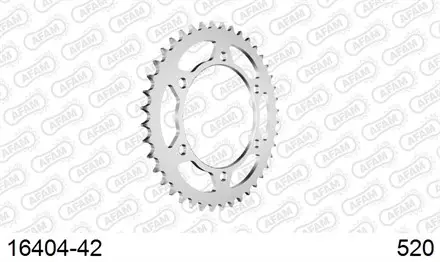 Звезда задняя AFAM 16404-42 для мотоцикла