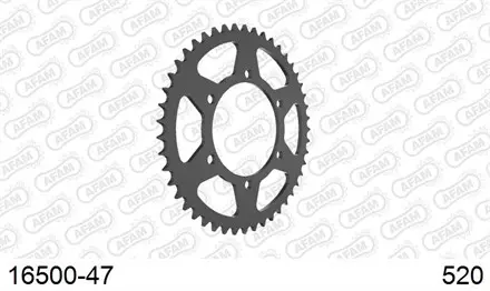 Звезда задняя AFAM 16500-47 для мотоцикла