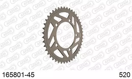 Звезда задняя AFAM 165801-45 для мотоцикла