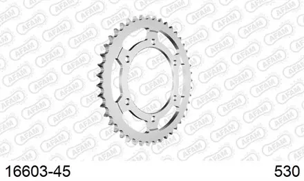 Звезда задняя AFAM 16603-45 для мотоциклов