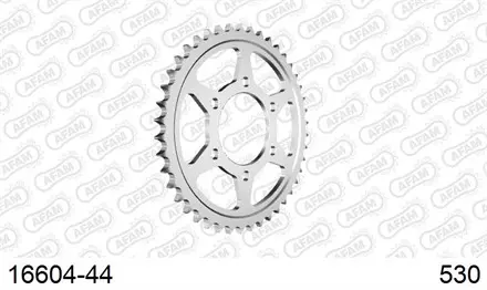 Звезда задняя AFAM 16604-44 для мотоциклов