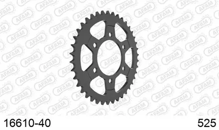 Звезда задняя AFAM 16610-40 для мотоциклов