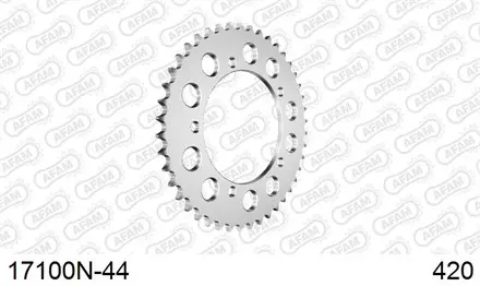 Звезда задняя AFAM 17100N-44 для мотоцикла