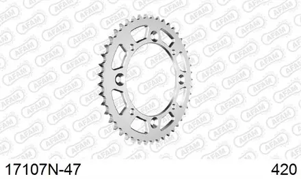 Звезда задняя AFAM 17107N-47 для мотоциклов