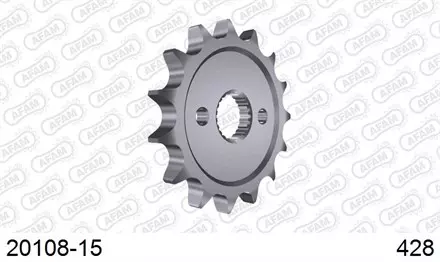 Звезда передняя AFAM 20108-15 для мотоцикла
