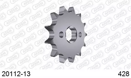 20112-13 звезда передняя (ведущая) стальная, 428, AFAM (JTF277.13)