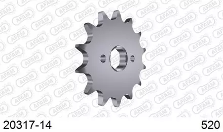 Звезда передняя AFAM 20317-14 для мотоцикла