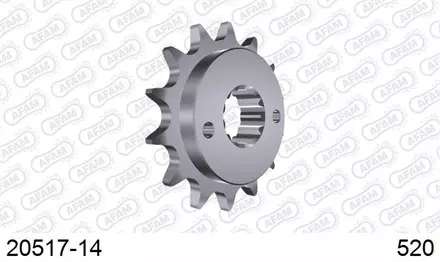 Звезда передняя AFAM 20517-14 для мотоциклов