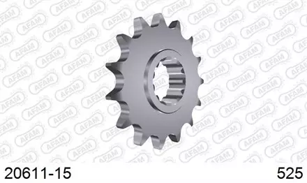 Звезда передняя AFAM 20611-15 для мотоциклов