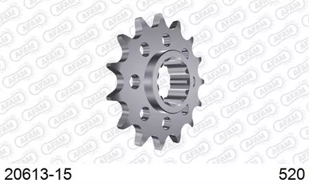 Звезда передняя AFAM 20613-15 для мотоцикла