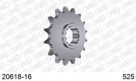 Звезда передняя AFAM 20618-16 для мотоциклов