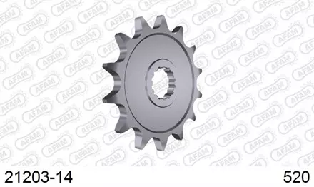Звезда передняя AFAM 21203-14 для мотоцикла