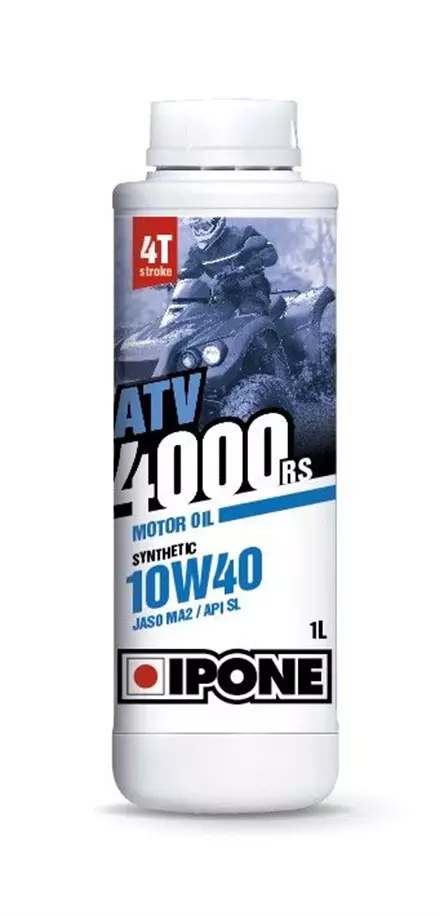 Моторное масло IPONE ATV 4000 10W40 (1 литр) для квадроциклов