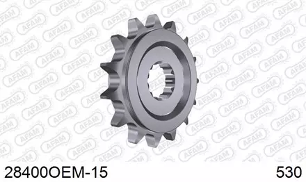 Звезда передняя AFAM 28400OEM-15 для мотоцикла