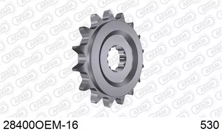 Звезда передняя AFAM 28400OEM-16 для мотоцикла