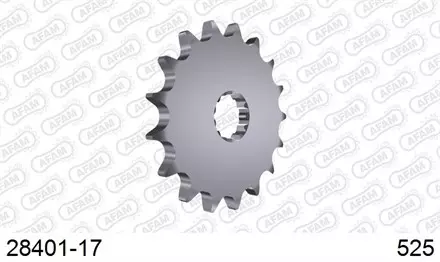 Звезда передняя AFAM 28401-17 для мотоциклов