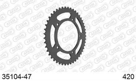 Звезда задняя AFAM 35104-47 для мотоцикла