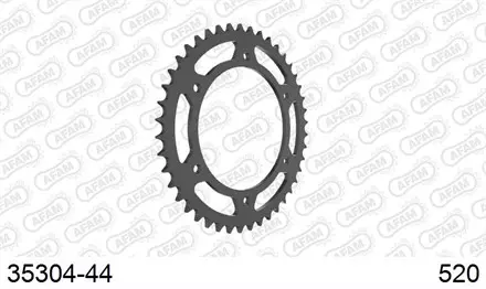 Звезда задняя AFAM 35304-44 для мотоцикла