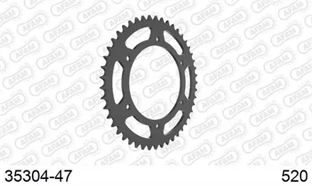 Звезда задняя AFAM 35304-47 для мотоцикла
