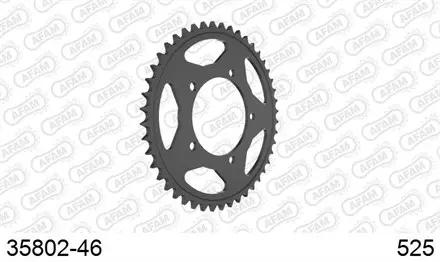 Звезда задняя AFAM 35802-46 для мотоцикла