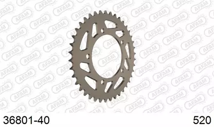 Звезда задняя AFAM 36801-40 для мотоцикла