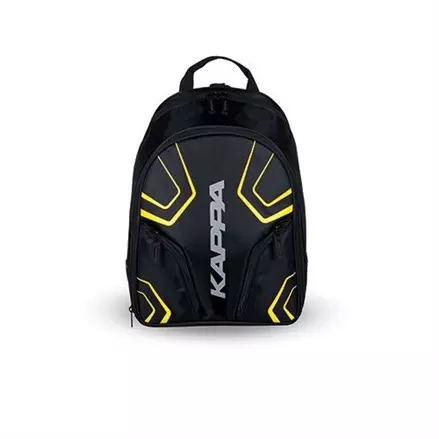 KAPPA Рюкзак черно/желт.