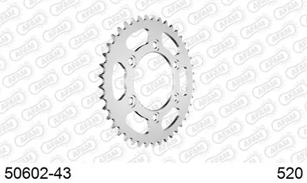 Звезда задняя AFAM 50602-43 для мотоцикла