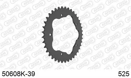 Звезда задняя AFAM 50608K-39 для мотоцикла