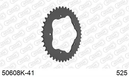 Звезда задняя AFAM 50608K-41 для мотоцикла