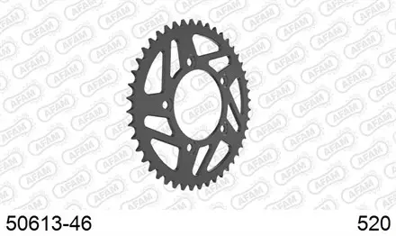 Звезда задняя AFAM 50613-46 для мотоцикла