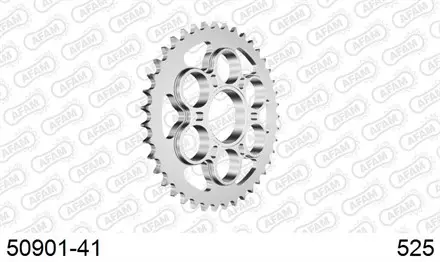 Звезда задняя AFAM 50901-41 для мотоцикла