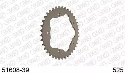 Звезда задняя AFAM 51608-39 для мотоцикла