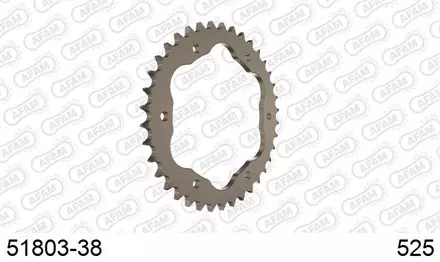 Звезда задняя AFAM 51803-38 для мотоцикла