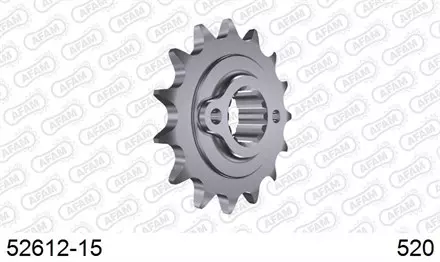 Звезда передняя 15 зубов под 520 цепь / AFAM