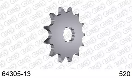 Звезда передняя AFAM 64305-13 для мотоцикла