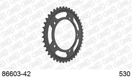 Звезда задняя AFAM 86603-42 для мотоциклов